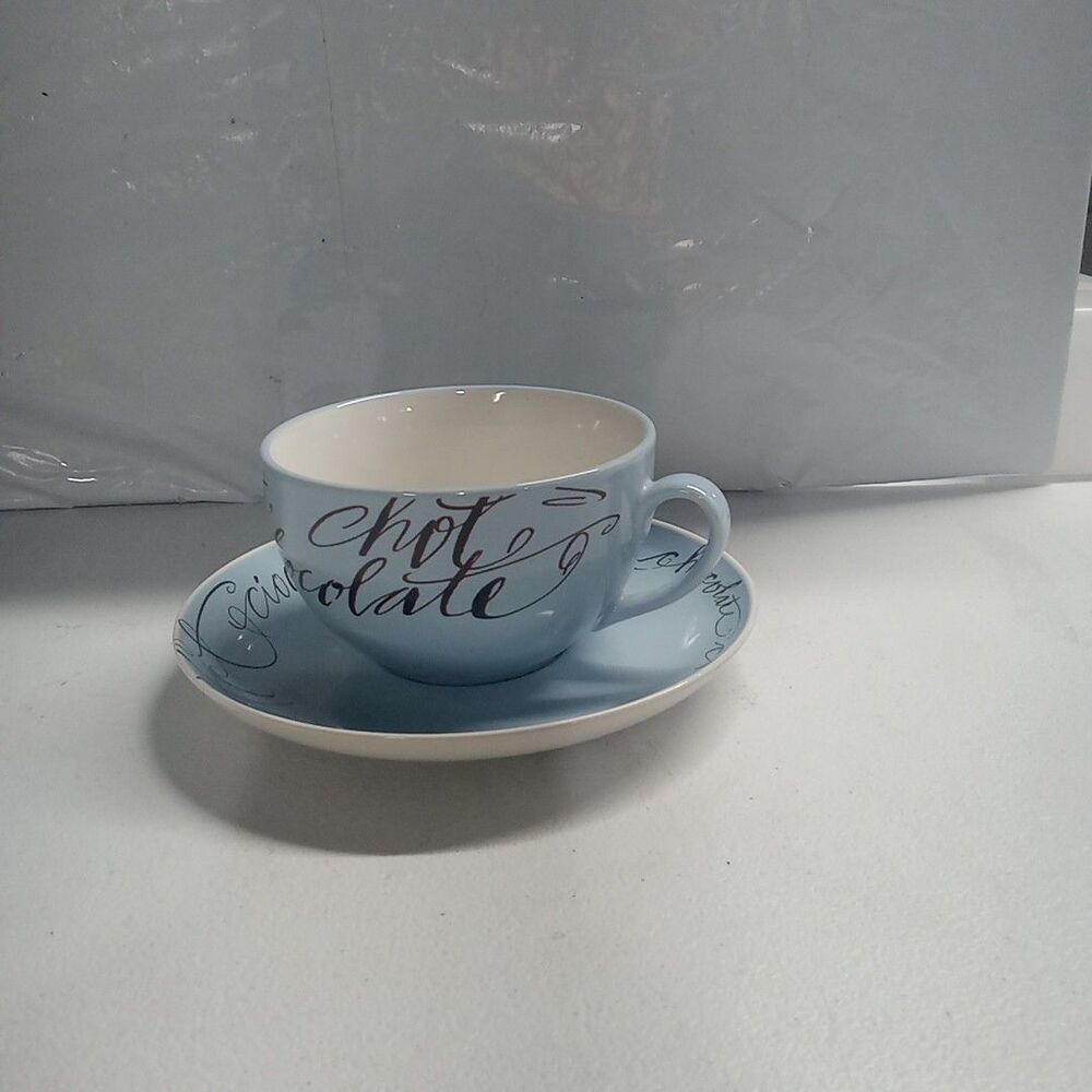 Rosanna Brand Mug and Saucer Hot Chocolate Cup And Saucer